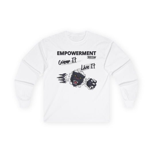 3RDEW² | Empowerment - Wear It - Live It | Third Eye Wide Wear | Unisex Ultra Cotton Long Sleeve Tee