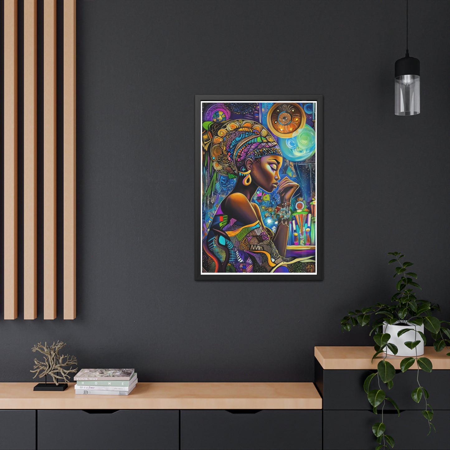 ThurmanatorX Art | Stardust Reunion | Aphrochrysalis | Framed Poster Print