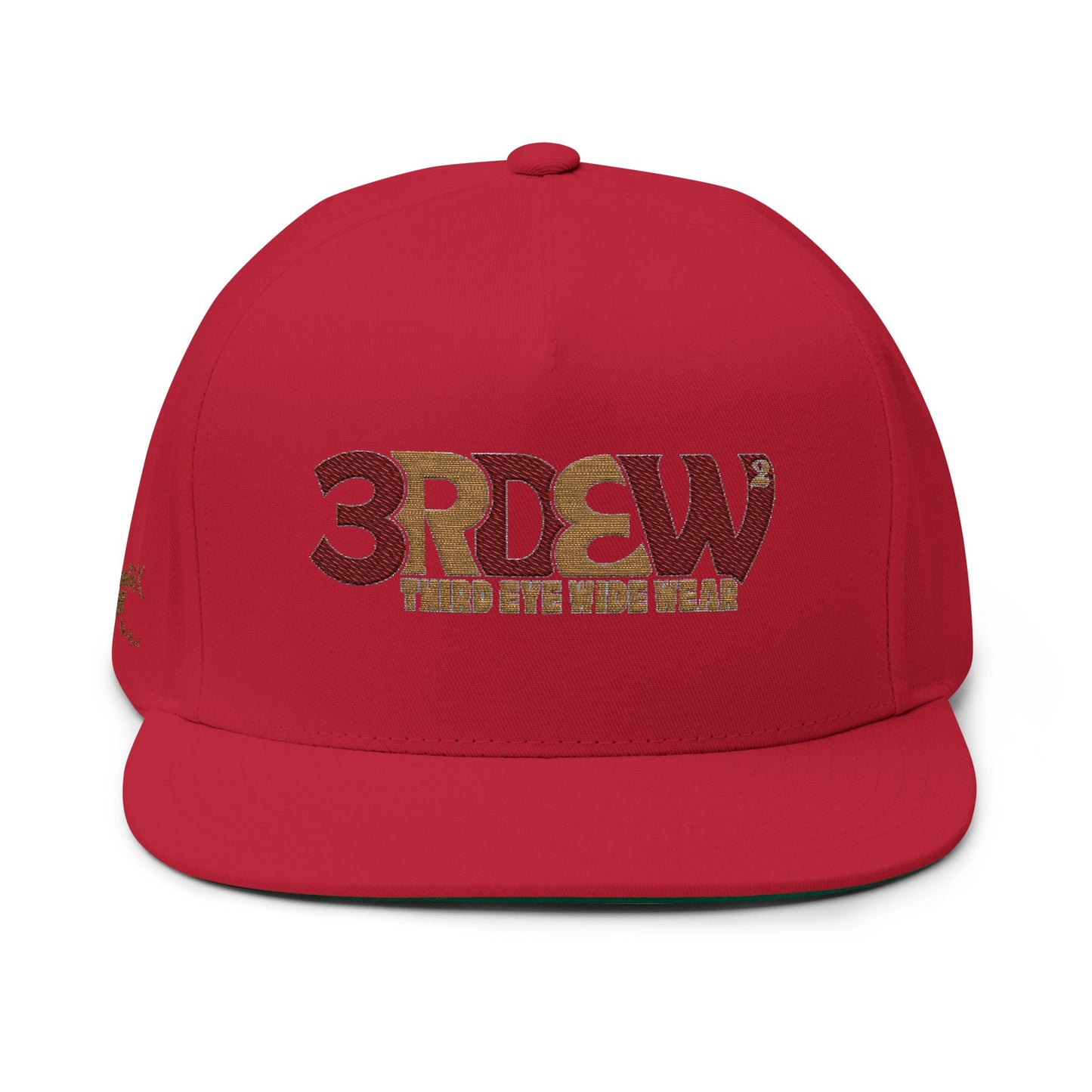 Third Eye Wide Wear | Flat Bill Cap (Embroidery)