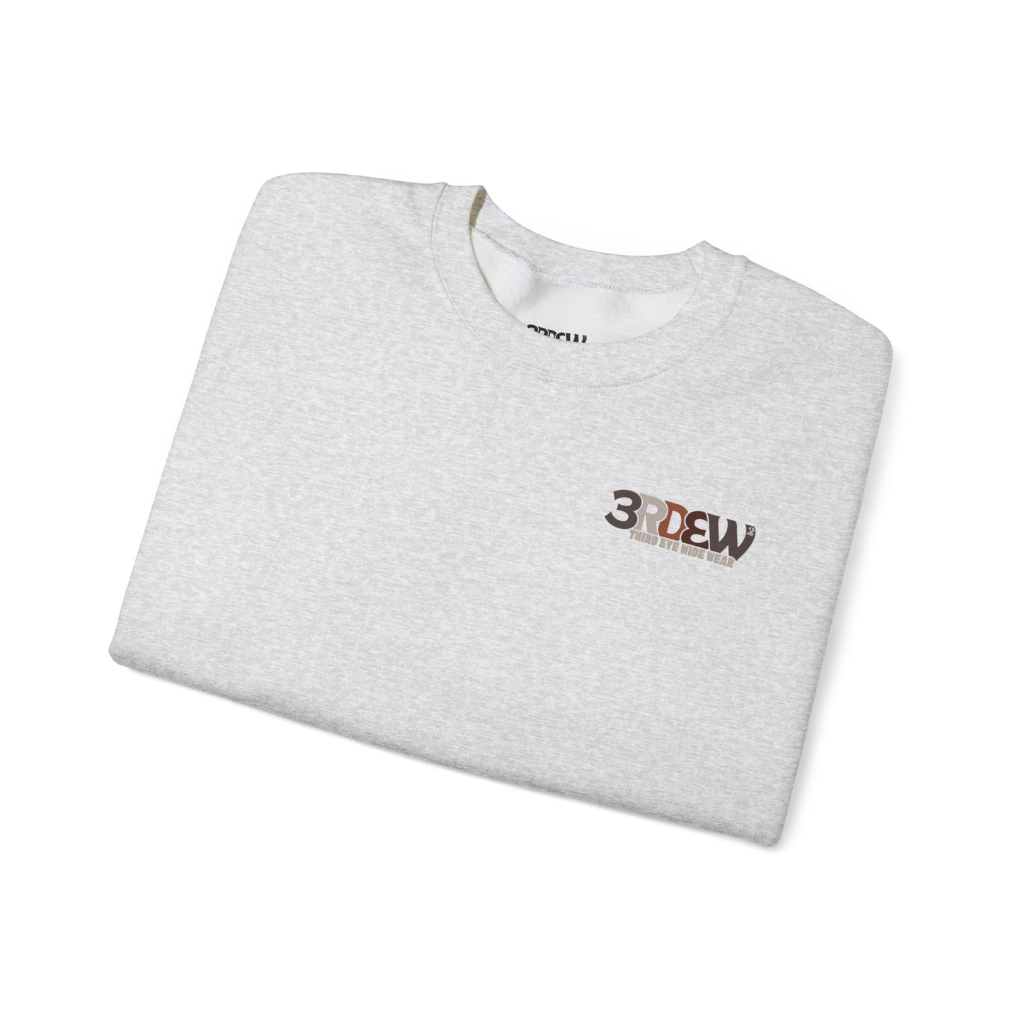 3RDEW² Unisex Sweatshirt – Afro-Abstract Streetwear by ThurmanatorX | Cozy Layer for Elevated Everyday Style