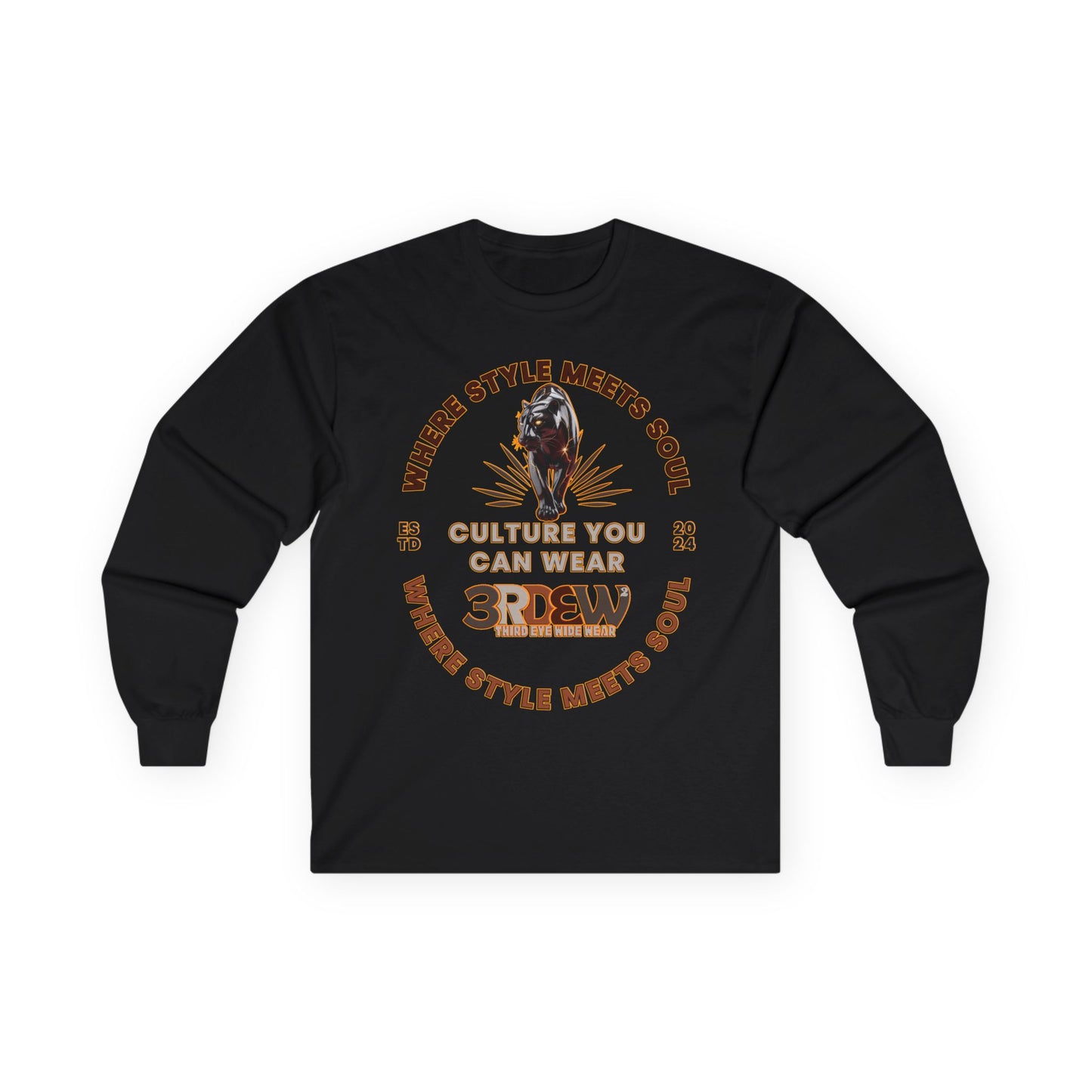 3RDEW² | Where Style Meets Soul | Third Eye Wide Wear | Unisex Ultra Cotton Long Sleeve Tee