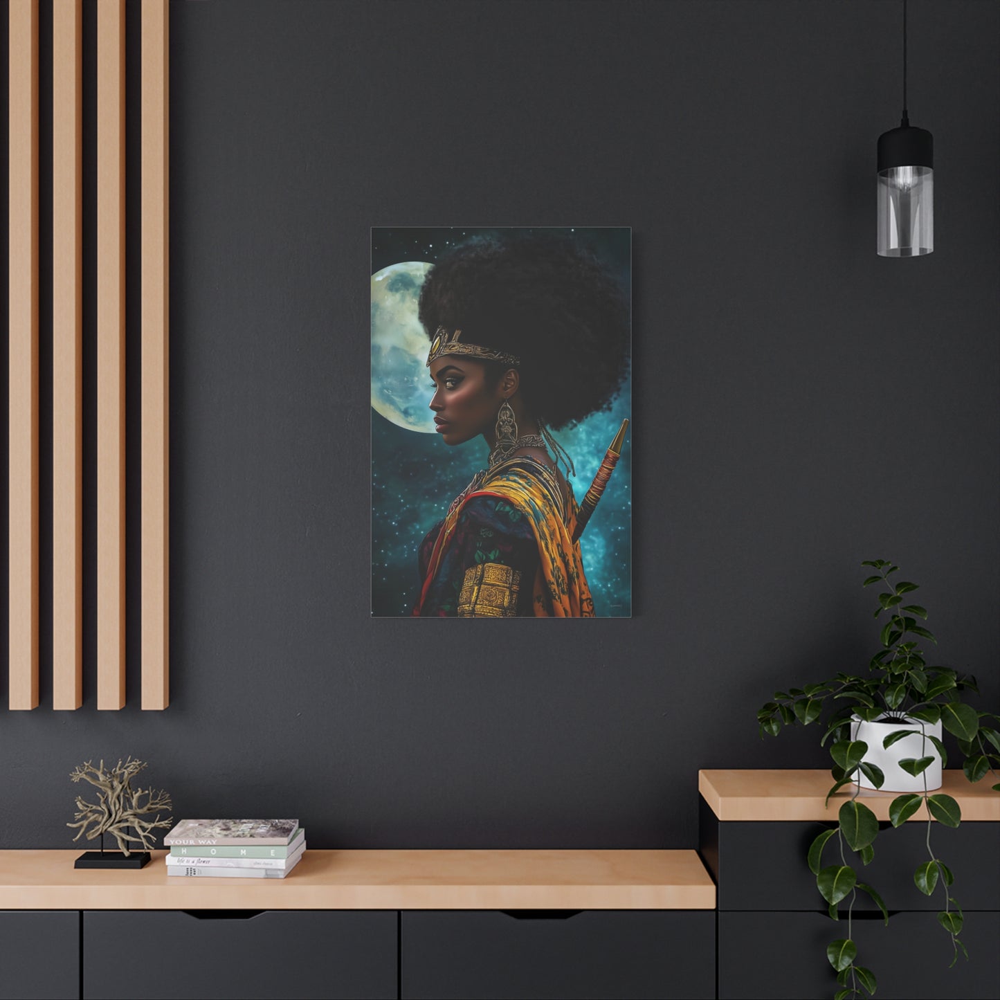 ThurmanatorX Art | Ciphered Soul | Aphrodisiart | Matte Canvas Print