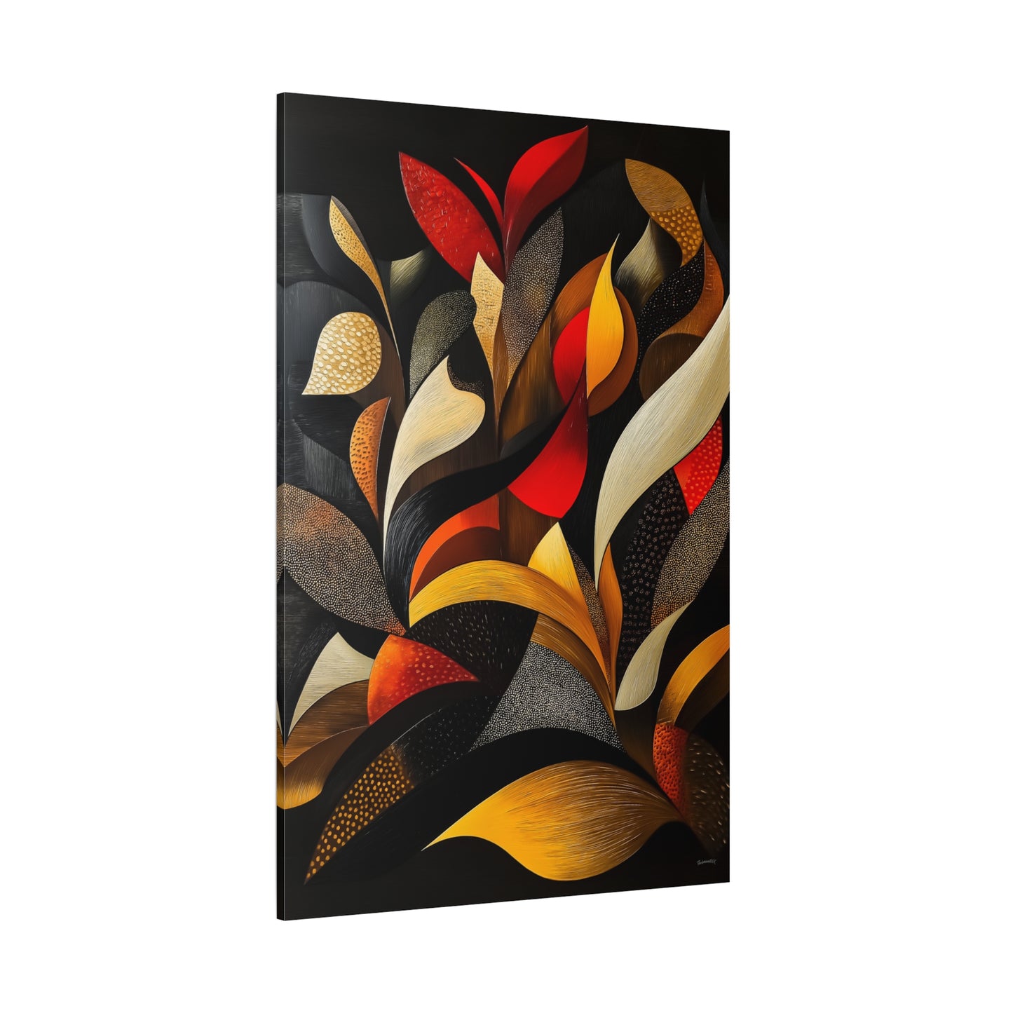 ThurmanatorX Art | Abstract Echoes | Aphrodisiart | Matte Canvas Print