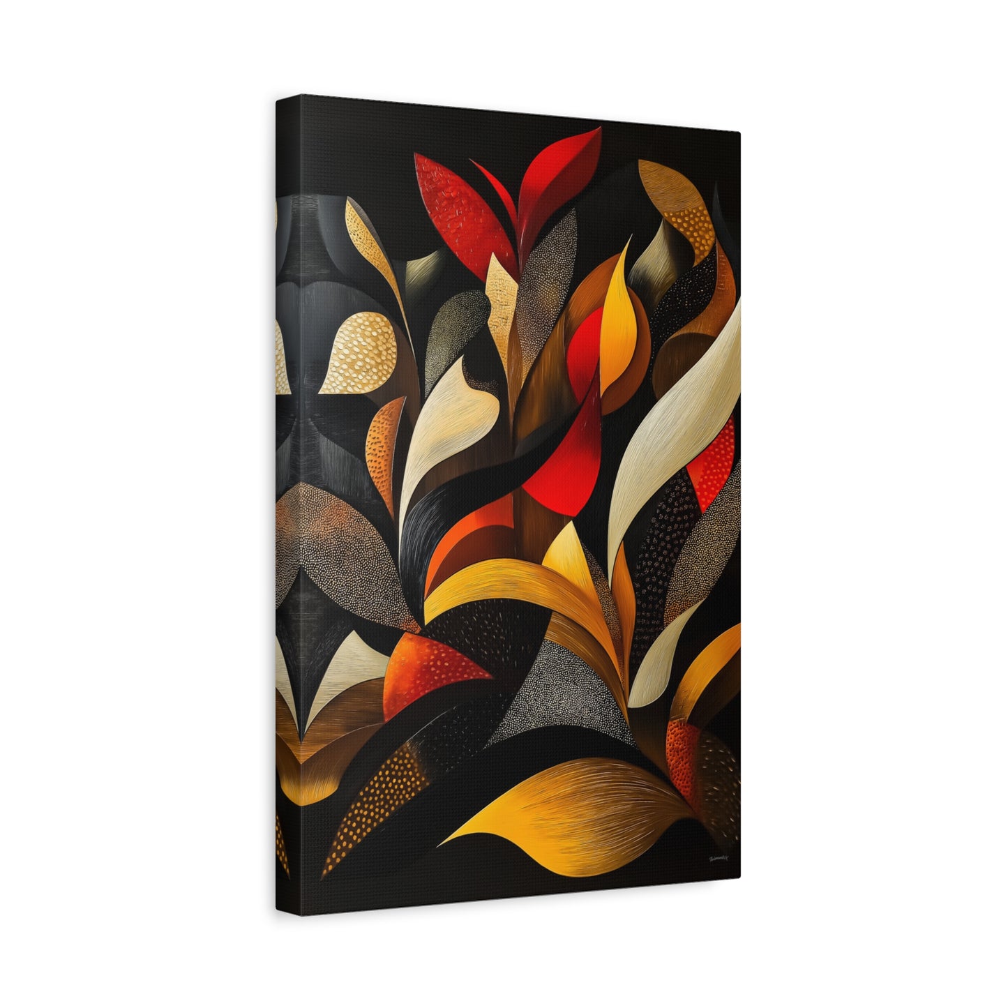 ThurmanatorX Art | Abstract Echoes | Aphrodisiart | Matte Canvas Print