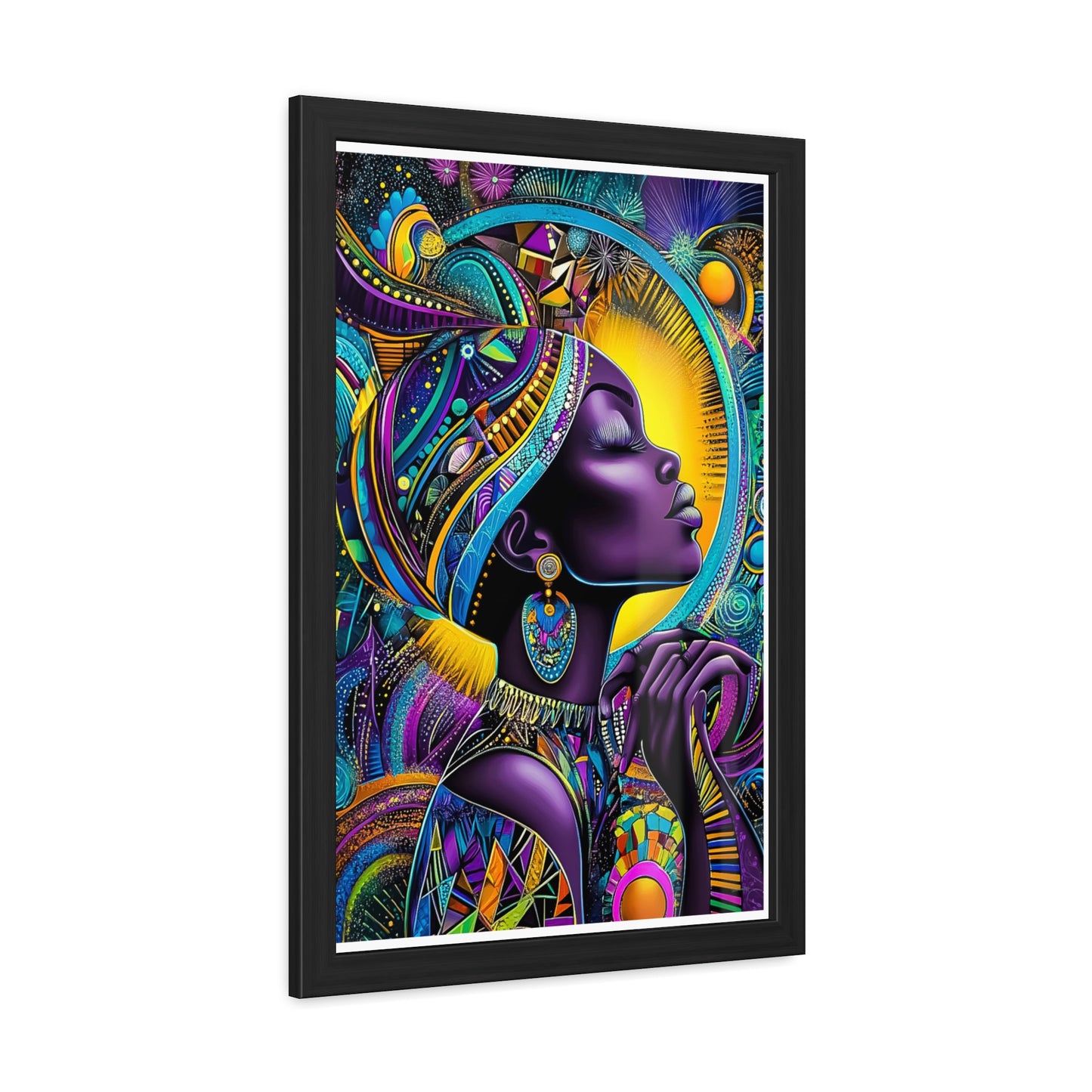 ThurmanatorX Art | Thoughts in Orbit | Aphrochrysalis | Framed Poster Print