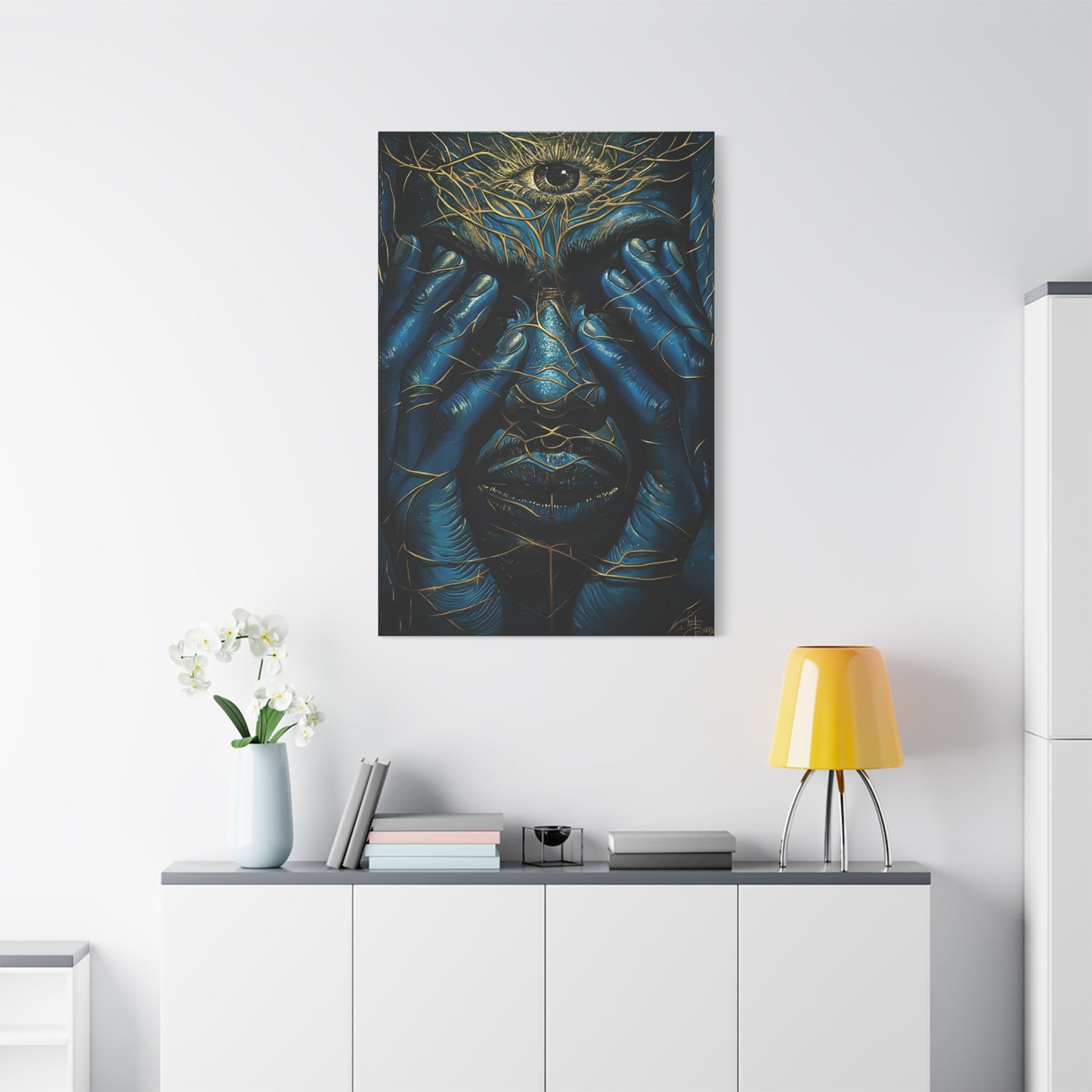 ThurmanatorX Art | Between the Veils | Aphrodisiart | Matte Canvas Print