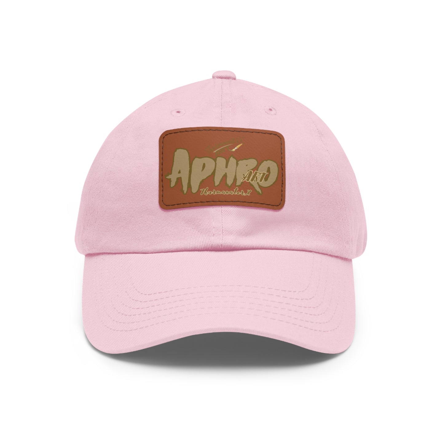 Dad Hat with Leather Patch (Rectangle) 803x508